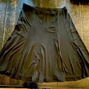 Stretchy Black George Skirt
